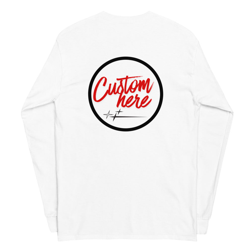 camiseta de manga larga personalizable