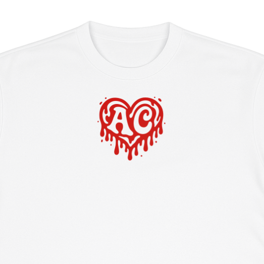 T-shirt oversize "BLINDED BY LOVE"