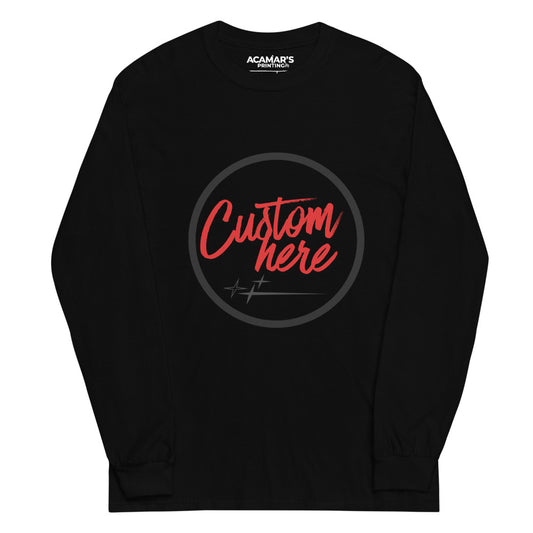 maglietta manica lunga personalizzabile