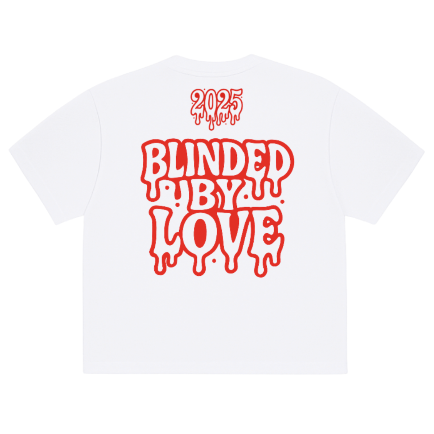 T-shirt oversize "BLINDED BY LOVE"