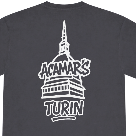 T-shirt oversize "MADE IN TURIN"