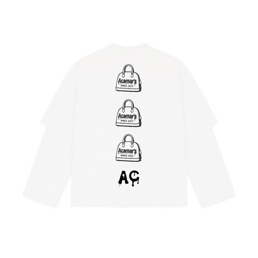 Double long sleeve "MONEY NELLA BAG"