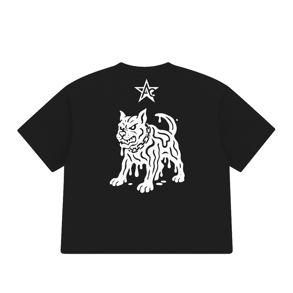 T-shirt oversize "PSYCHEDELIC DOG"
